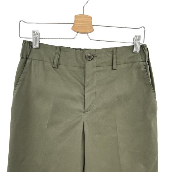 Gerard Darel Olive Green Slim Leg Pull-On Chino Pants Size 36 US 4 - Picture 2 of 11
